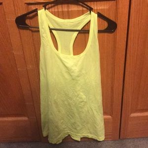 Bright Yellow Lulu Run Swiftly Tank